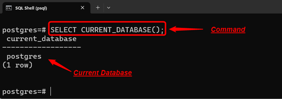 How To Check Current Version Database Schema And User In PostgreSQL 