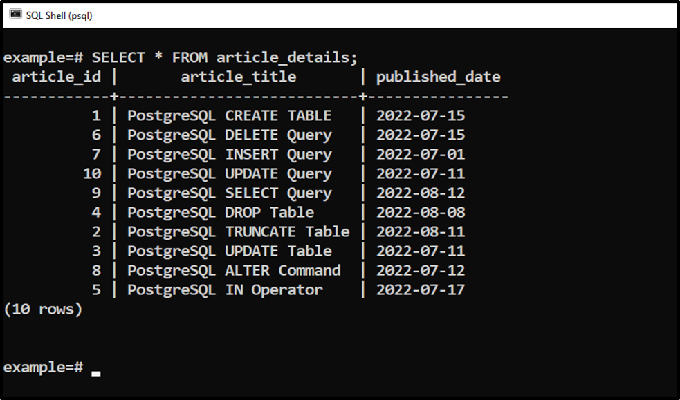 Current Date Minus 1 Day Sql