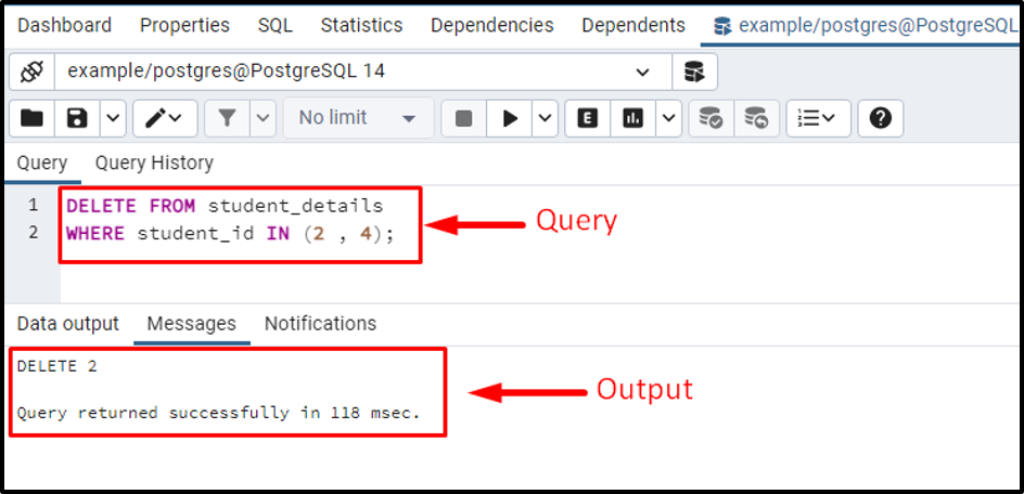 Postgresql Delete Row From Table Example Brokeasshome